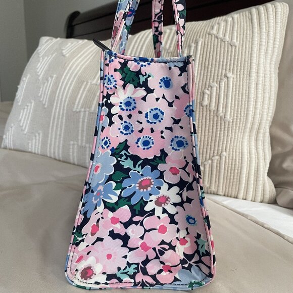 Kate Spade - Small Tote - Floral - Like New - Picture 3 of 5
